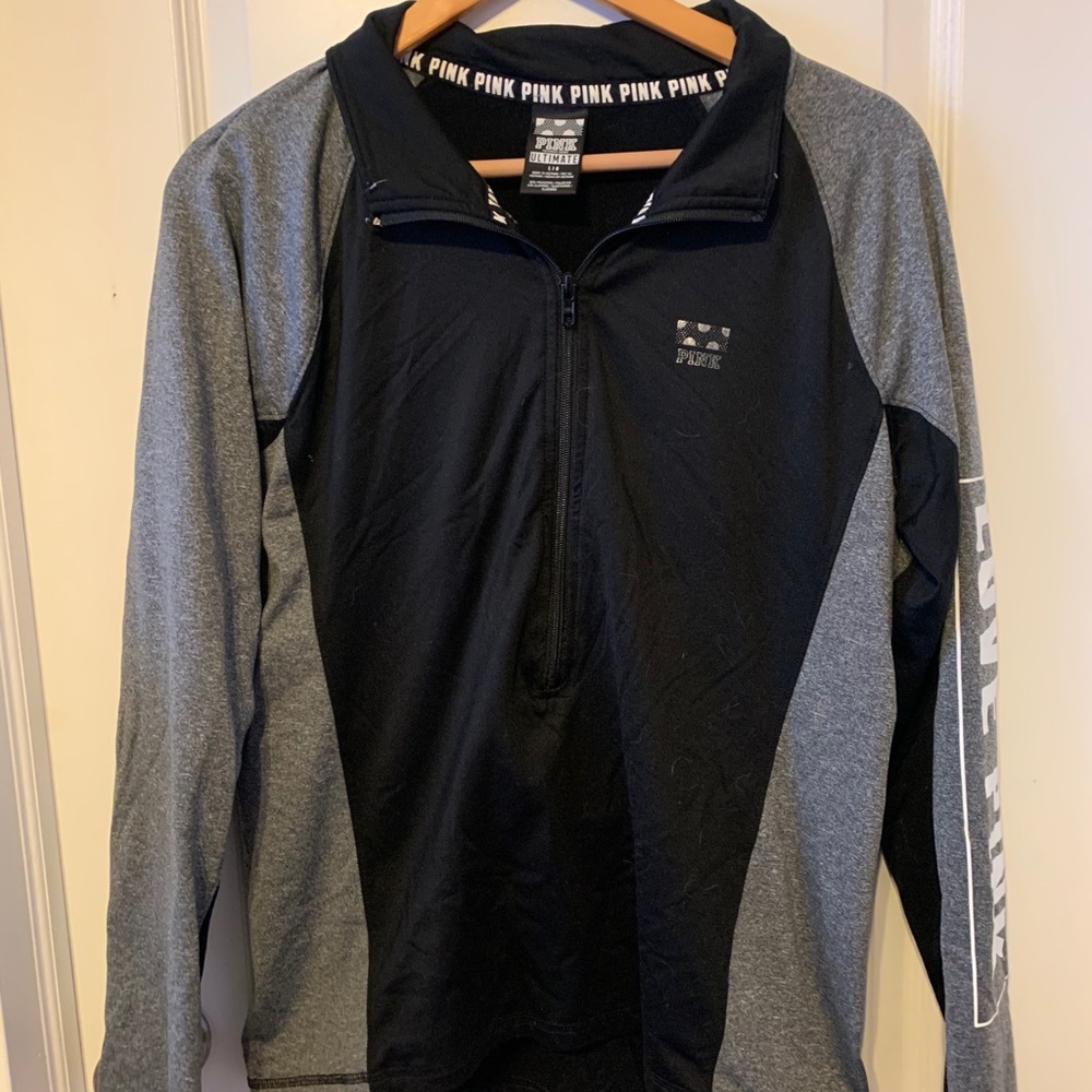 Victoria Secret PINK athletic half zip